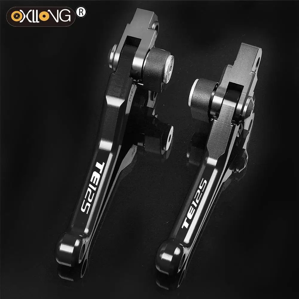 CNC handbrake Lever Motorcycle DirtBike Motocross dirt bike Pivot Brake Clutch Levers FOR HUSQVARNA TE125 TE 125 2014 2015 2016