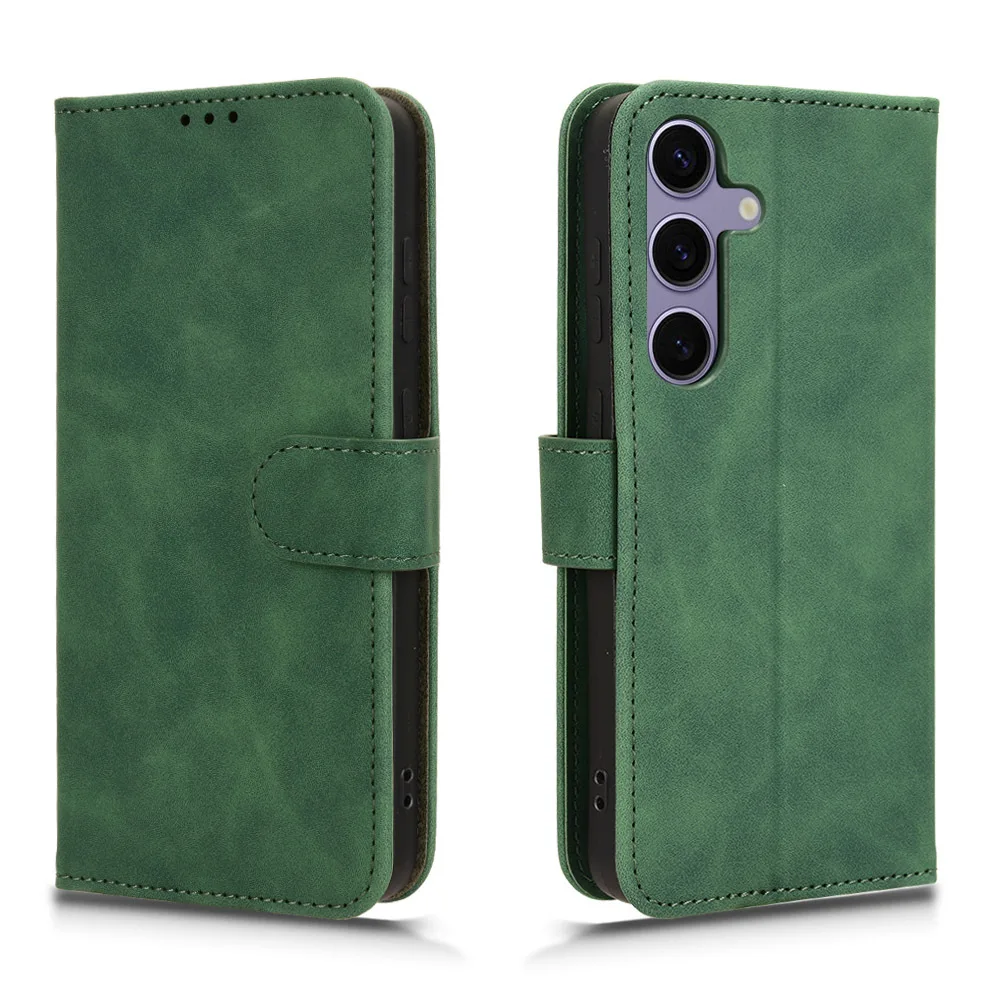 

Wallet case For Samsung galaxy S24 Case with Card Holder Magnetic flip leather stand Proteciton shockproof cover