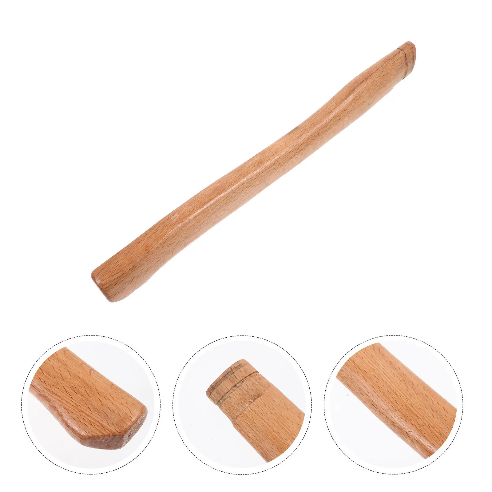 Beech Axe 43cm Hatchet Replacement Durable Wooden Handles Long Axe Handle Replacements Term Use Easy Install Outdoor Tool