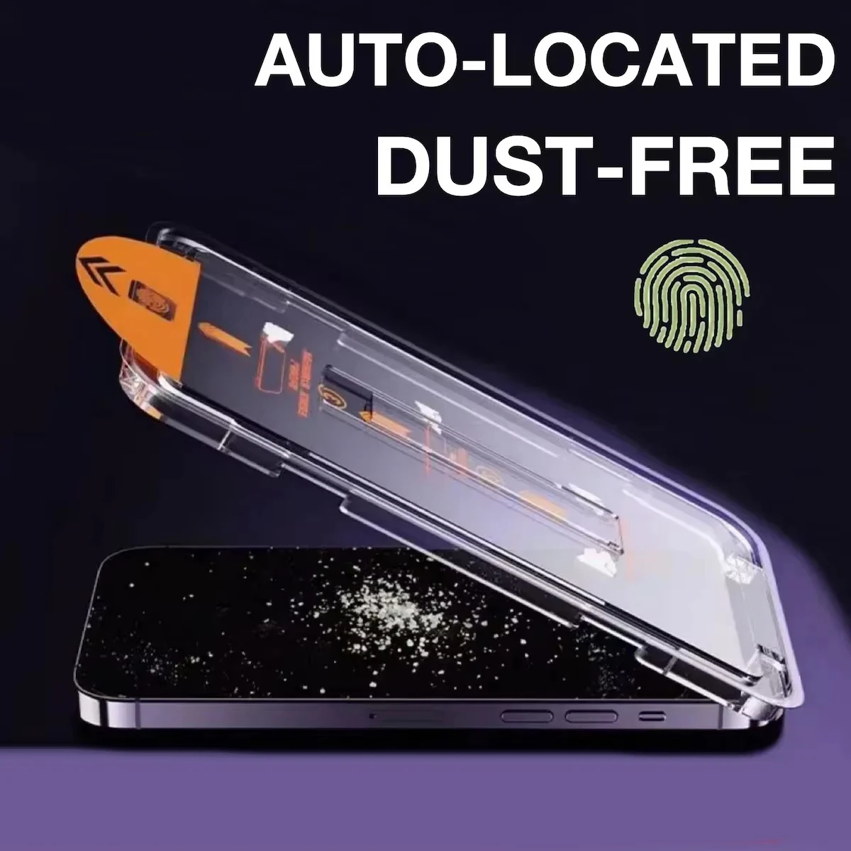 

4PCS for OPPO Reno 12 FS 11A 13 13F 10 Pro Plus 5G Dust Free Install Screen Protector Tempered Glass Film Auto-Dust Removal Kit