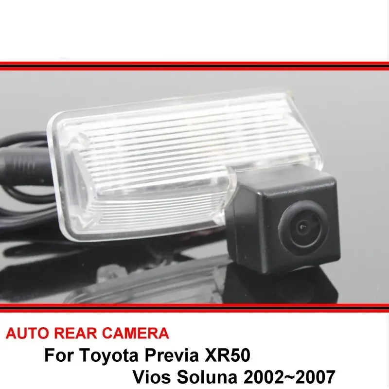 For TOYOTA Vios Soluna Previa 2002 ~ 2007 Car Reverse Backup HD CCD Rearview Parking Rear View Camera Night Vision SONY