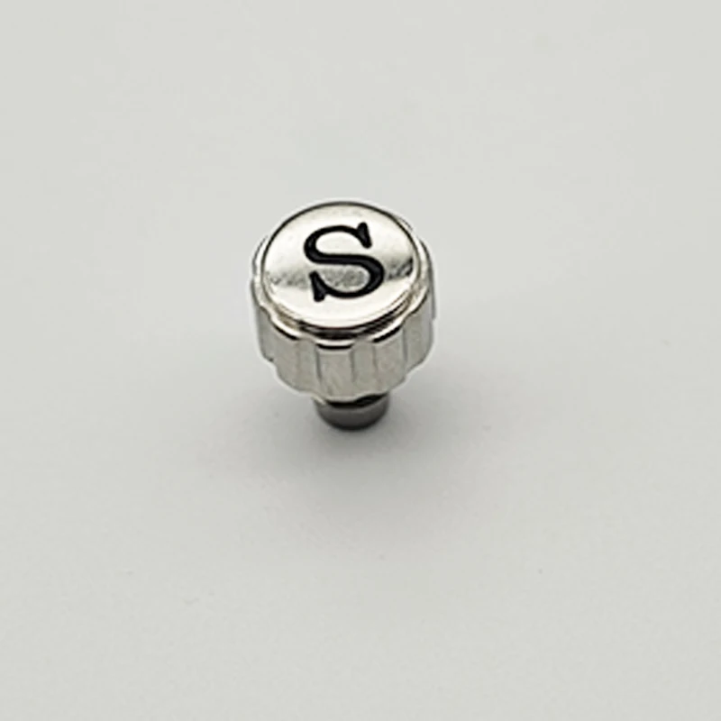 SKX007 Uhrenkronen 7 mm S-Kronen Passend für SKX007 SKX009 Uhr 7S26 NH35 NH36 4R35 4R36 Uhrwerk Refit-Teile Ersetzen Sie S-Krone