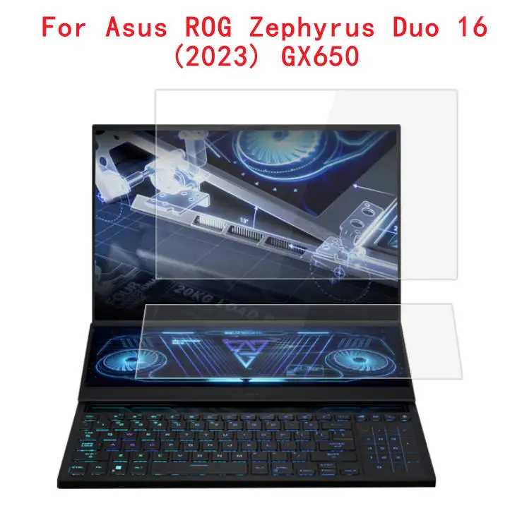 3in1 For ASUS ROG Zephyrus Duo 16 GX650 GX650PV GX650RX GX650PY GX650W GX650PZ  PI RW 16'' Screen Protector Film keyboard Cover