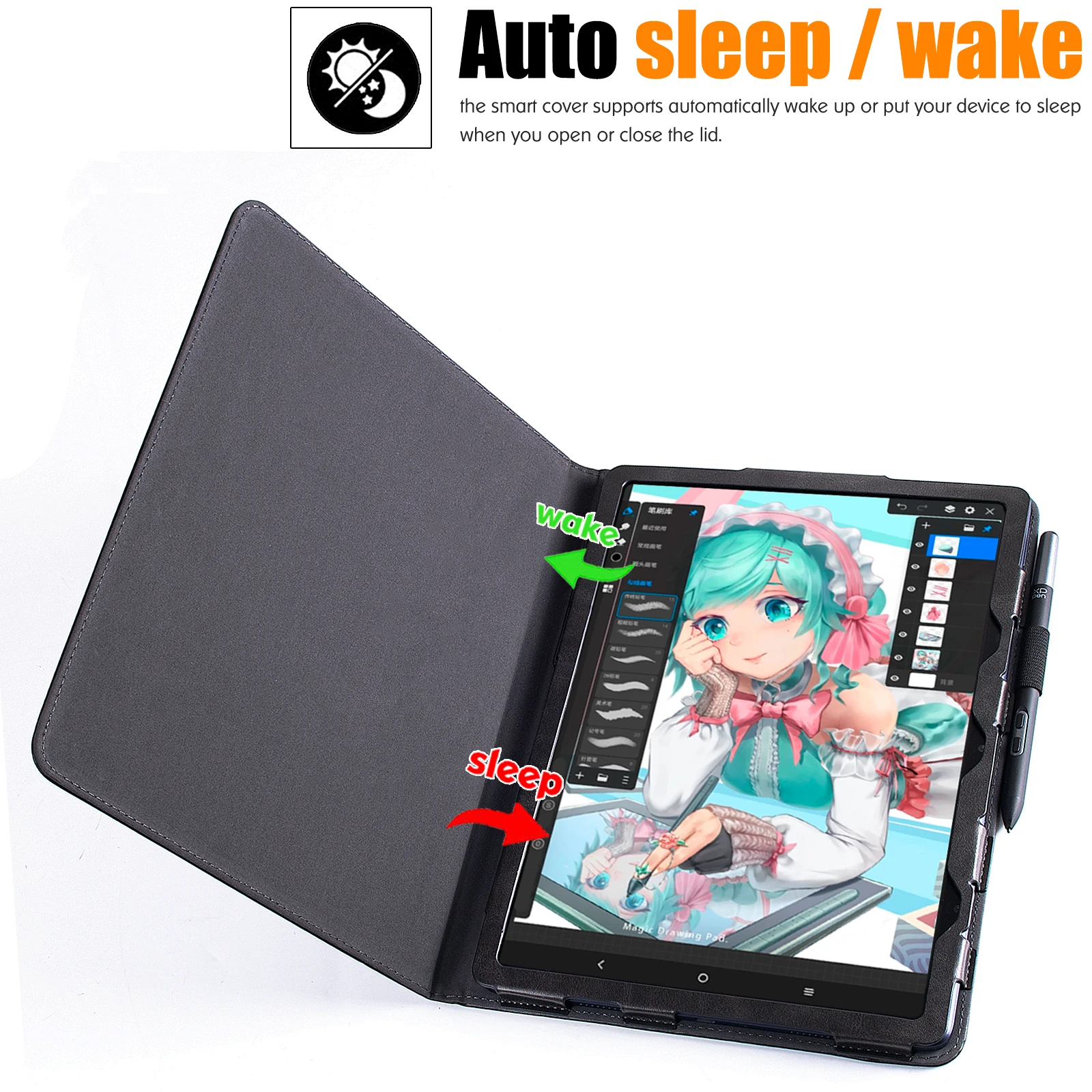 Stand Case for XPPen Magic Drawing Pad 12.2