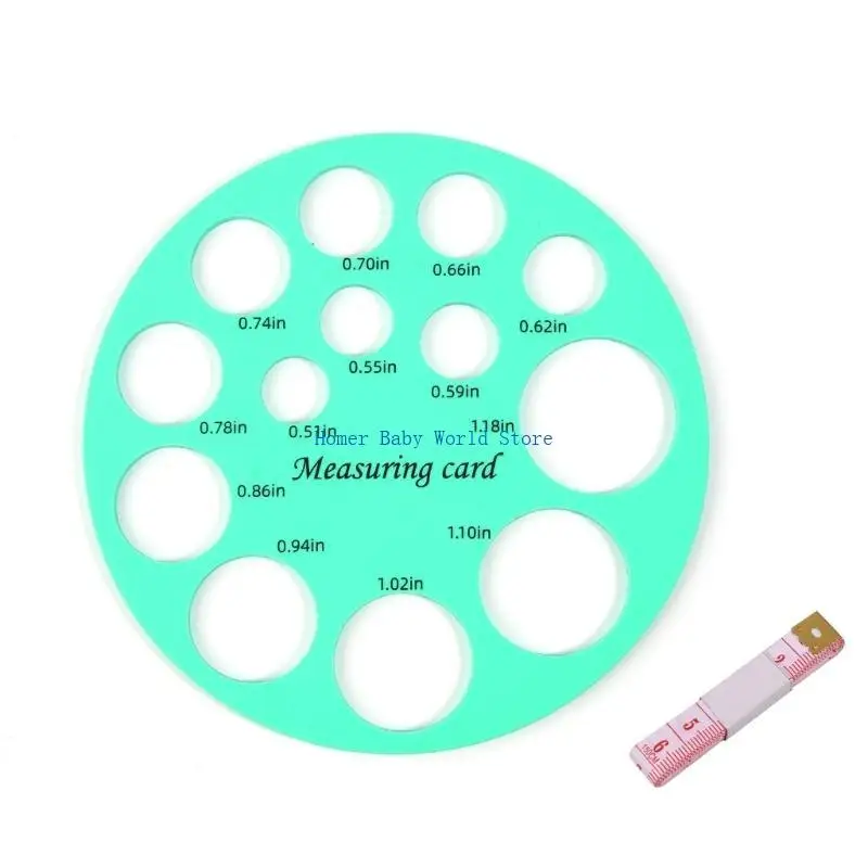 B2qd ferramenta medição flange bomba tira-leite, régua protetora mamilo, régua dimensionamento silicone com