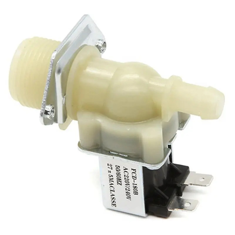 BAAM-5X Water Inlet G3/4 12Mm Washing Machine Inlet Solenoid Valve Dishwasher Normally Closed Inlet Valve AC220V
