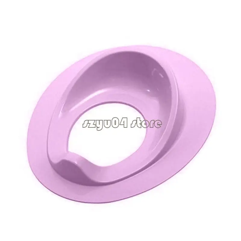 4X7D مقعد مرحاض للأطفال سهل التنظيف للأطفال الصغار بعمر 24 شهرًا فما فوق، تصميم مضغوط مناسب للسفر للأطفال