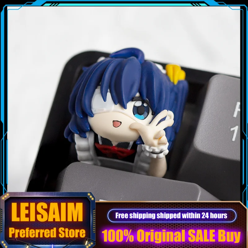 

Little Bird Game Six Flowers Theme Keycap Mechanical Keyboard Cap Resin Anime PC Game Keyboard Collection Gift Custom Keycap