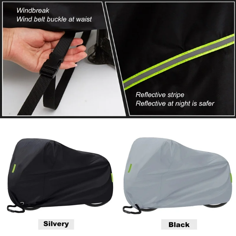 Bike Cover, Bicycle Cover, Bike Rain Cover Waterproof Anti Dust Rain UV Protection Heavy Duty For Mountain Bike, Road Bike With