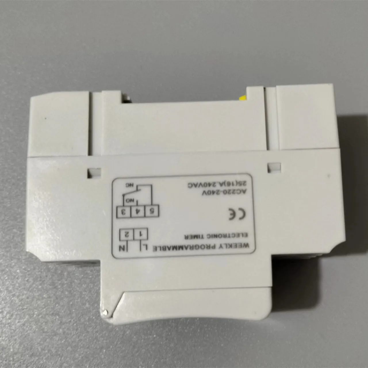 1Piece AHC15A THC15A Daily/Weekly Programmable Din Rail Digital Timer Time Switch Relay 25A 16A 220V AC 230V 110V/ DC 24V 12V