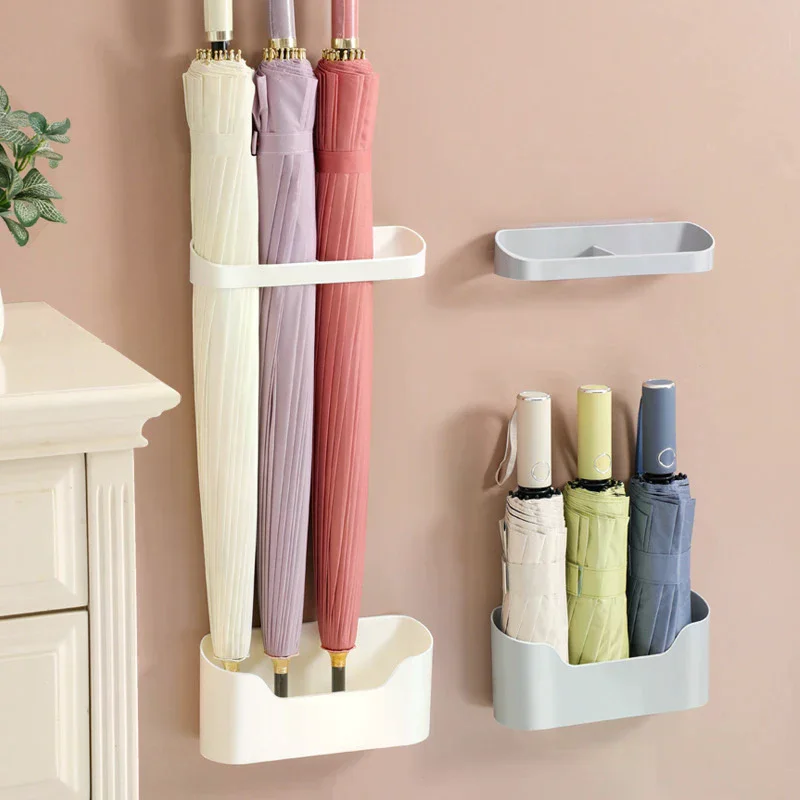 Plastic Umbrella Stand Wall Holder Umbrella Storage Stand For Home Mount Citroen Umbrella Bracket view 4