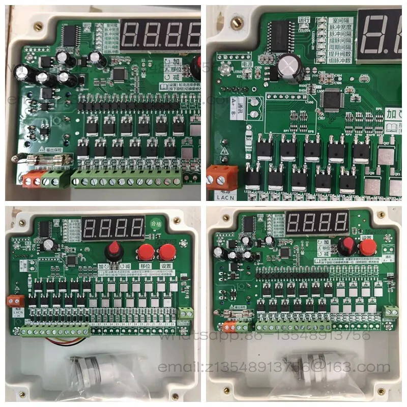 Pulse controller, bag dust removal popper, pulse valve injection controller, offline cylinder compartment controller