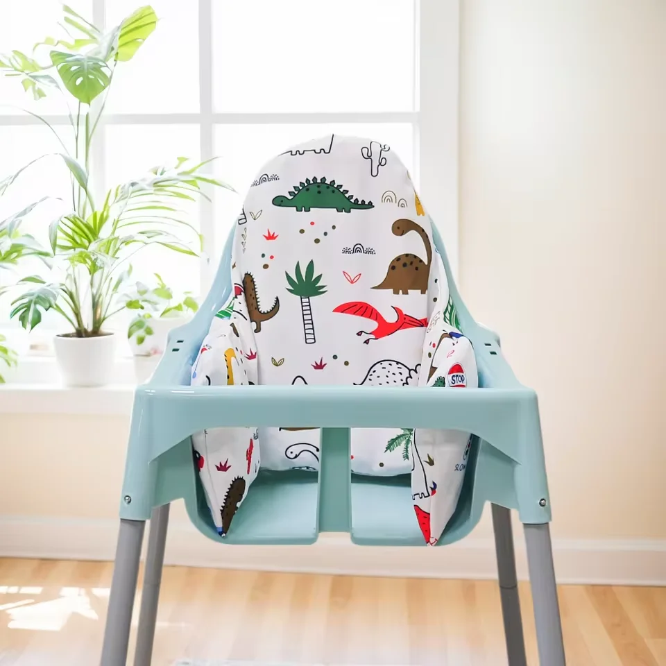 1PCS Inflatable Supporting Cushion for IKEA Antilop High Chair,Baby High Chair Cushion, Stain-Proof and Wipeable Cushion Cover