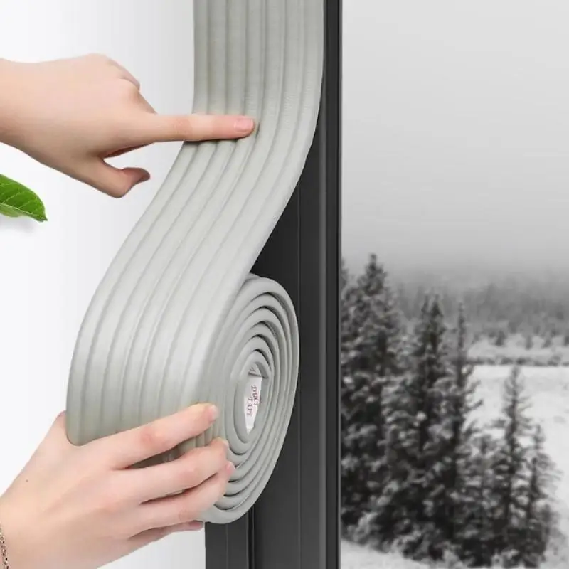 1PC 2M Water Pipe Self-adhesive Soundproof Sponge Toilet Kitchen Sewer Pipeline Waterproof Mildew Sealing Strip Sound Proof Tape