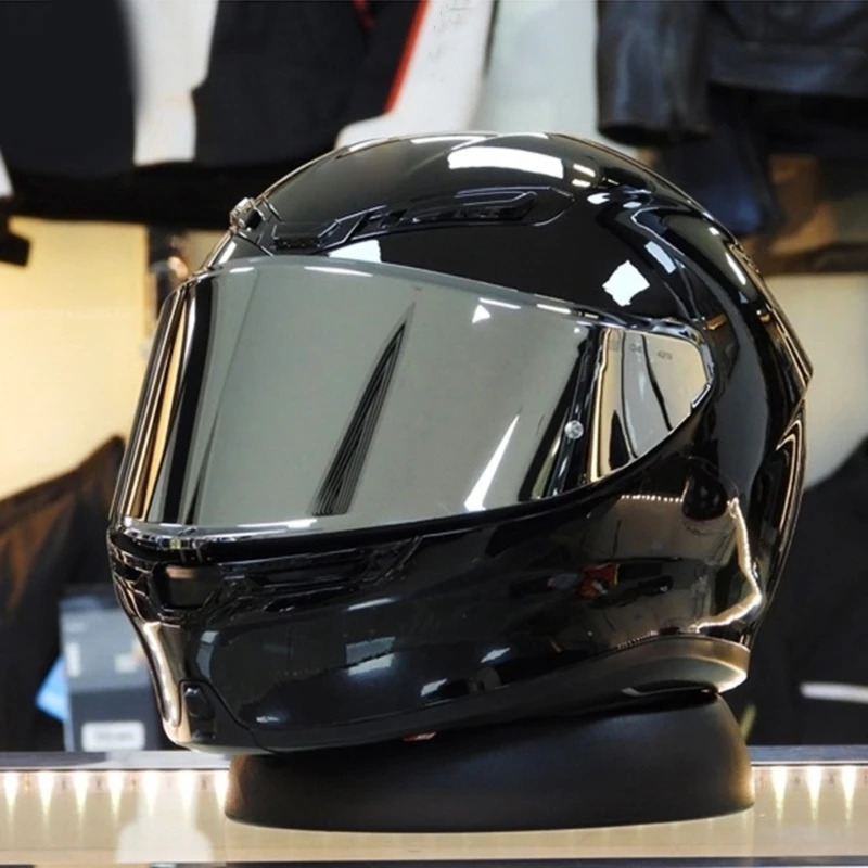 Motorcycle Full Face Helmet Visor Shield Lens High Strength Sunscreen Windshield UV Protection Lens Helmet Replacement for K6