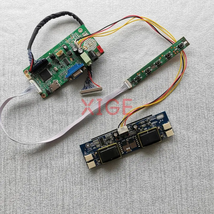 

Для LTM190E4 LTM190E1 LTM190EP LTM190EX контроллер монитора плата привода DIY Kit HDMI + VGA 1280*1024 1280x1024 4-CCFL LVDS 30-контактный