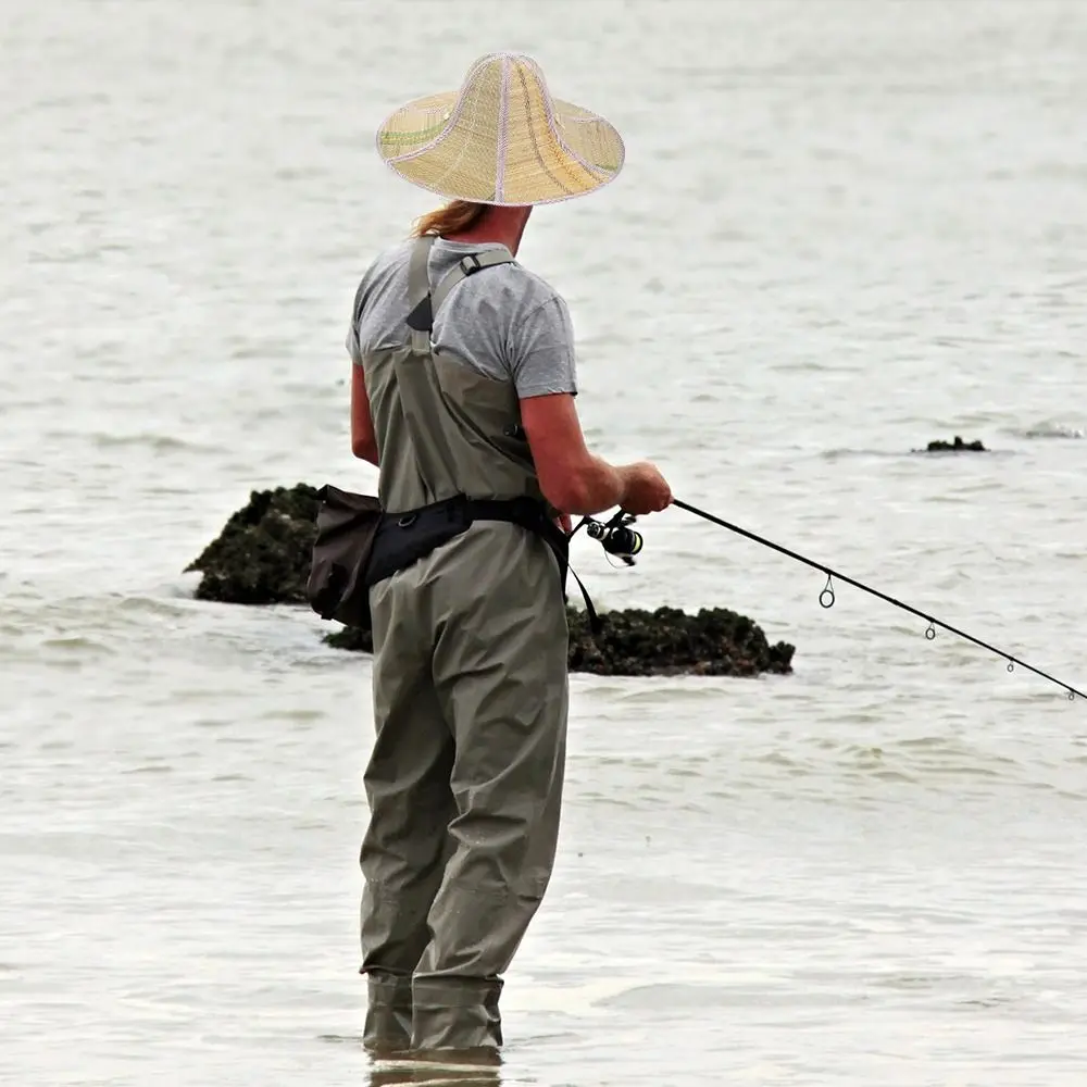 Women Portable Anti-UV Sunshade Hats Big Visors Sun Hat Beach Cap Fisherman Cap Straw Hat