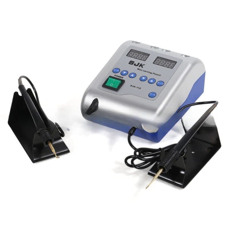

Double pen electric dental technician Korean double pen electric wax knife SJK wax engraving digital display thick