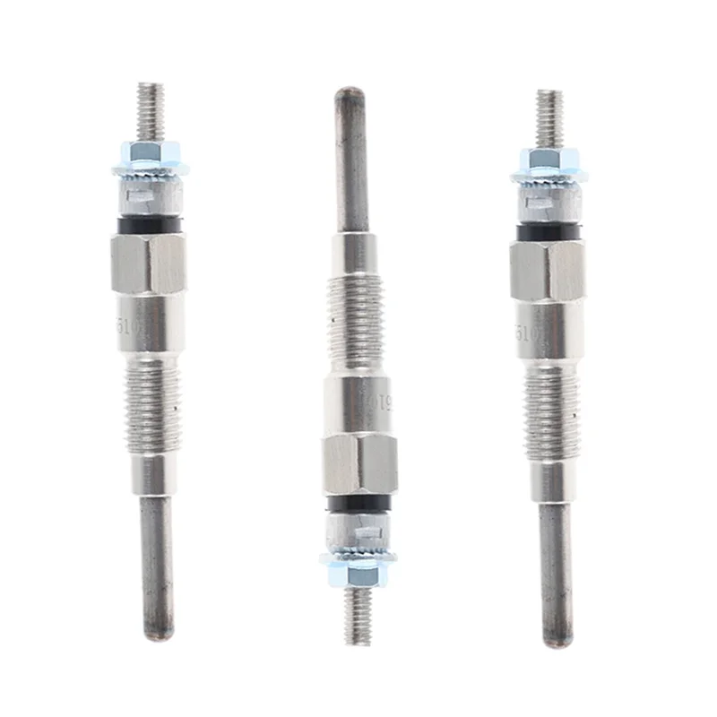 

AW-3Piece Engine Heater Glow Plugs 8Mm Replacement Parts For Kubota Tractor B21 B1700D B1700E Part Number 16851-65512 16851-6551