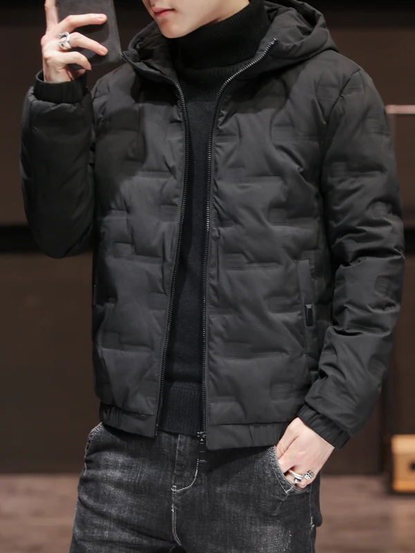 

Теплая мужская хлопковая куртка с капюшоном, осень-зима 202, новое модное свободное хлопковое пальто, зимняя верхняя одежда, длинный мексиканский бренд