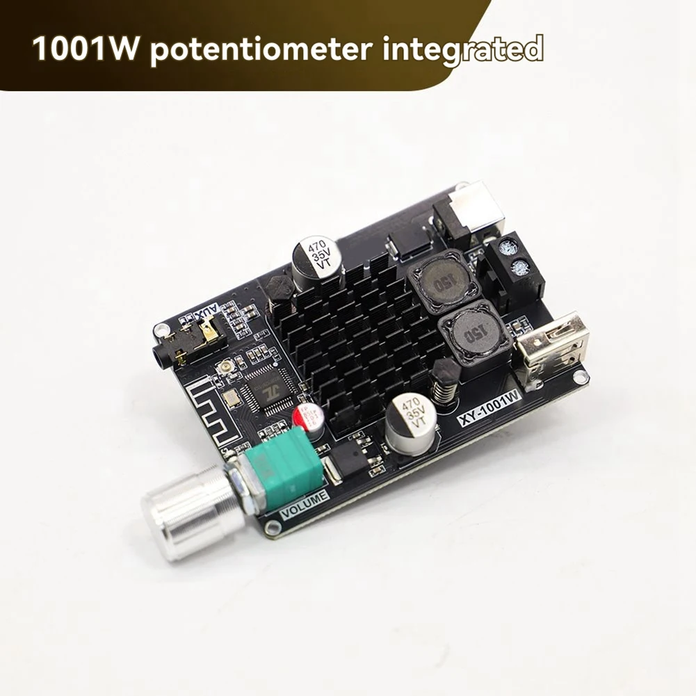 HFES XY-1001W TPA3116 100 ワットモノラル Bluetootooth アンプボードハイパワーオーディオモジュールサウンドパワーアンプモジュール 1001W-C