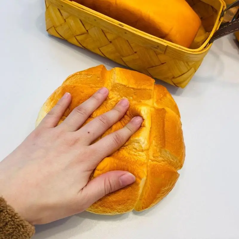 1Pc High Quality Slow Rising  Bread Oversized Pineapple Bun Stress Relief Toy Prank Decoration Unique Birthday Gift. view 5