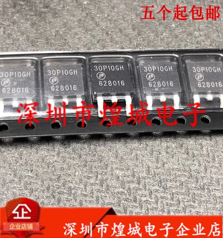 5PCS  30P10GH  AP30P10GH   TO-252 100V 25A  Brand new in stock, can be purchased directly from Shenzhen Huangcheng Electronics