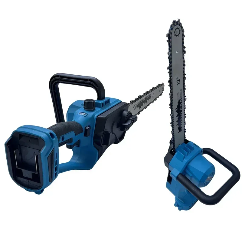 Makita 12IN GardenTrimming Electric Chain Saw Cordless Wood Cutting Electric Saw Cordless Pruning Chain Saws For 18 Battery