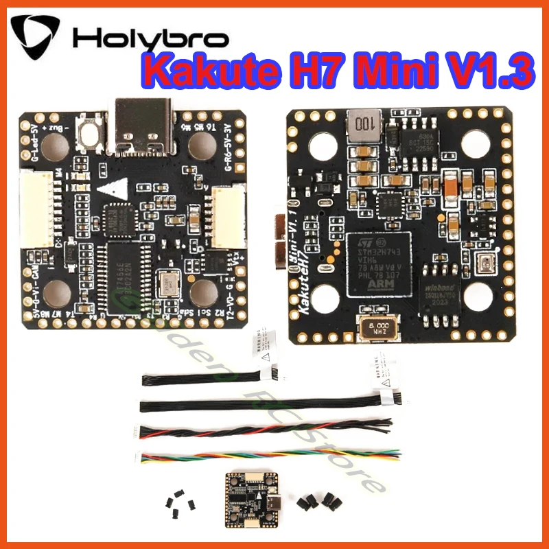 

Holybro Kakute H7 Мини-Контроллер полета с BetaFlight OSD 6x UART порт MCU-STM32H743 32Bit поддержка x8 октокоптер для FPV дрона