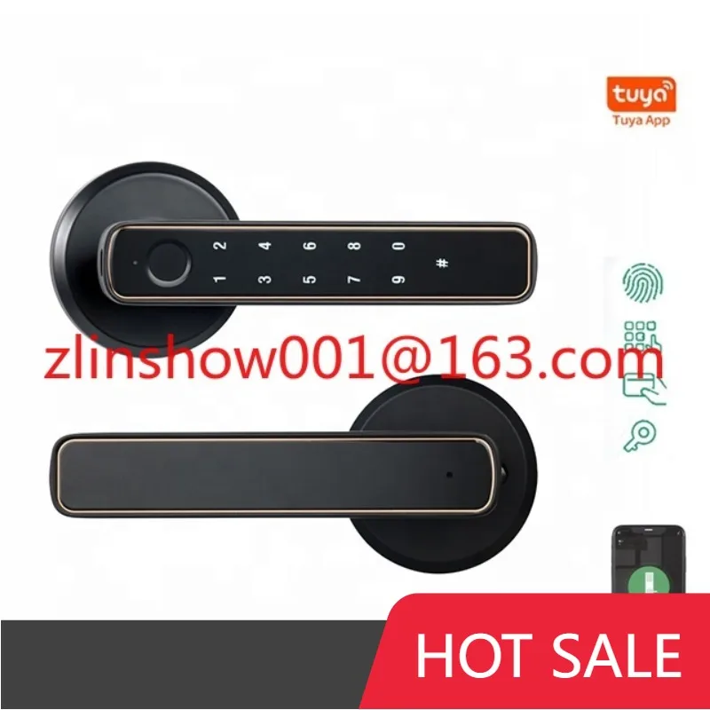 

Регулируемый замок с паролем, цифровой простой дизайн, одна защелка, умный дверной замок с засовом и отпечатком пальца