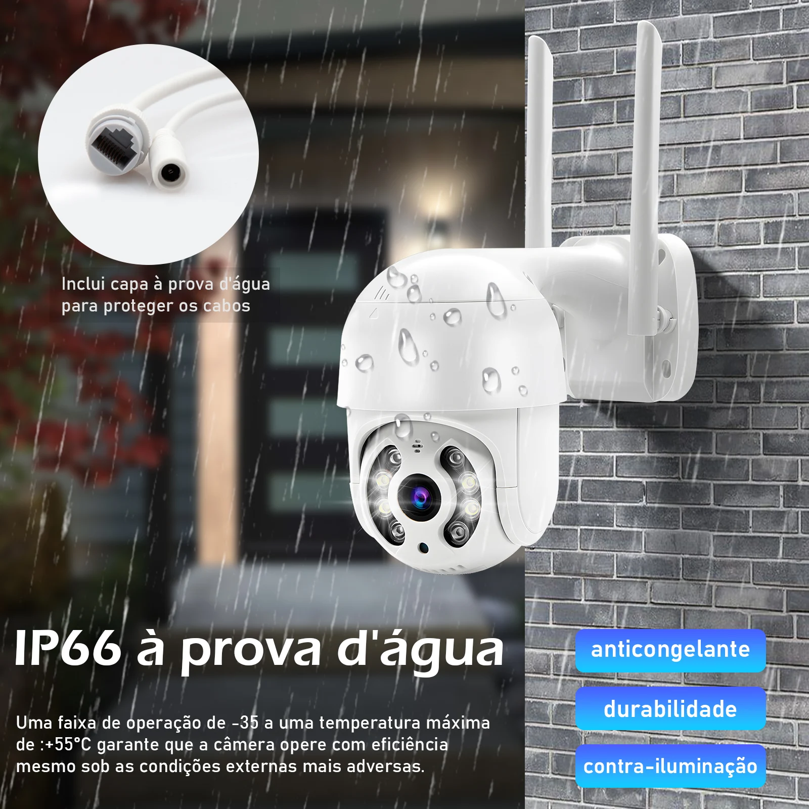 Icsee,1080P, Full Hd A8， Cameras Vigilância Wifi， Camera De Segurança， Monitor， Camera Wifi 360 Inteligente， Do Brasil，Bluetooth