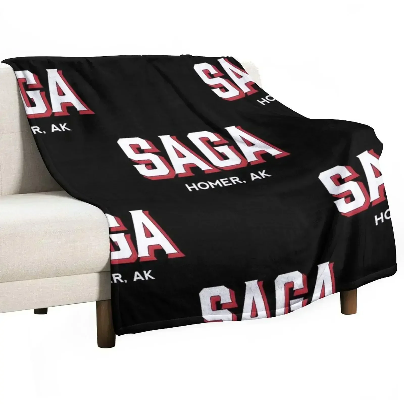 FV SAGA Throw Blanket Soft Breathable Blanket for Night Sleeping