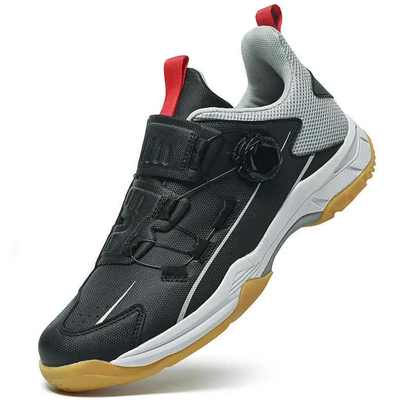 Zapatillas de bádminton profesionales para hombre, zapatos de entrenamiento de bádminton antideslizantes, calzado de bádminton para mujer, zapatillas cómodas para exteriores