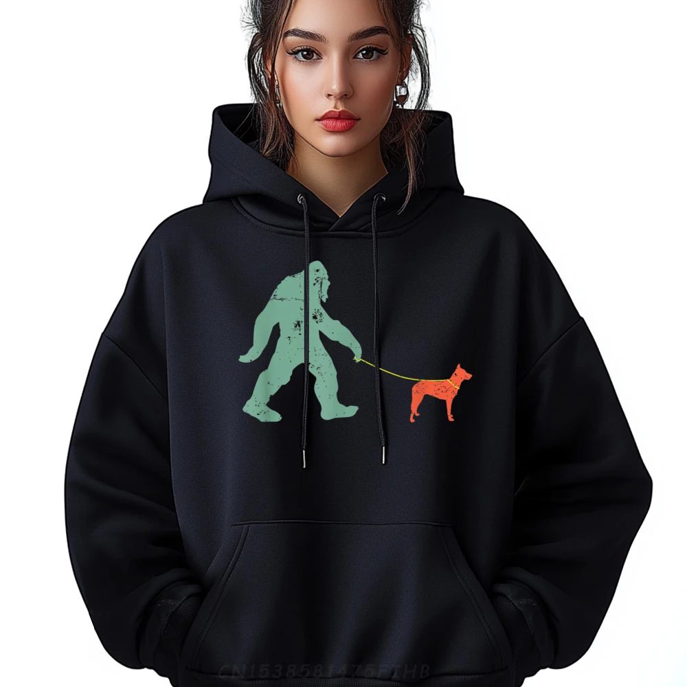 

Belgian Malinois Shepherd Sasquatch Bigfoot Casual Valentine Day Crew Neck Youth Hoodies Hoodies Discount Long Sleeve Hoodies