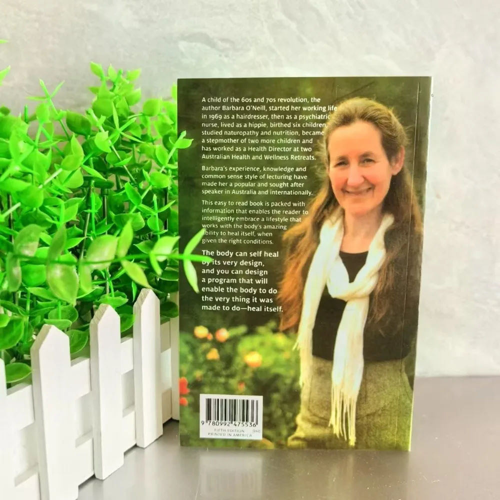 Self Heal By Design Barbara O'Neill English Health Lovers Paperback Microorganism Natural Self Healing Health Guide FreeShipping