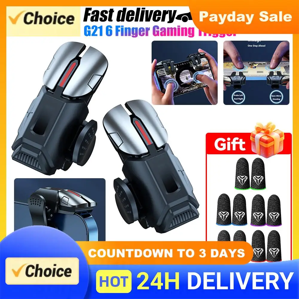 1 Pair Gaming Finger Sleeve for PUBG Breathable Sweatproof Fingertip Cover Cots
