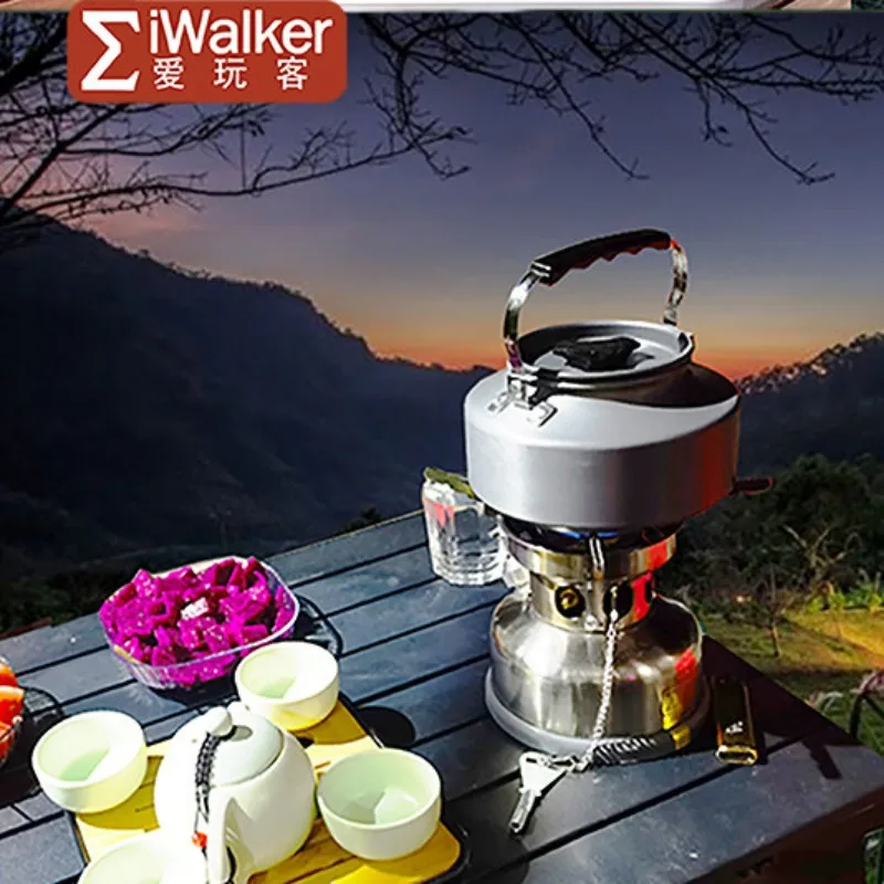 AG53 Portable Dual Fuel Camp Stove - 2800W High Power  Heater for Outdoor Hiking & Cooking
