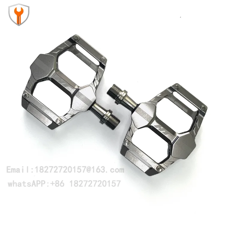 AR06T bicycle pedal small cloth bird car folding melon car road pedal lightweight titanium shaft flat pedal