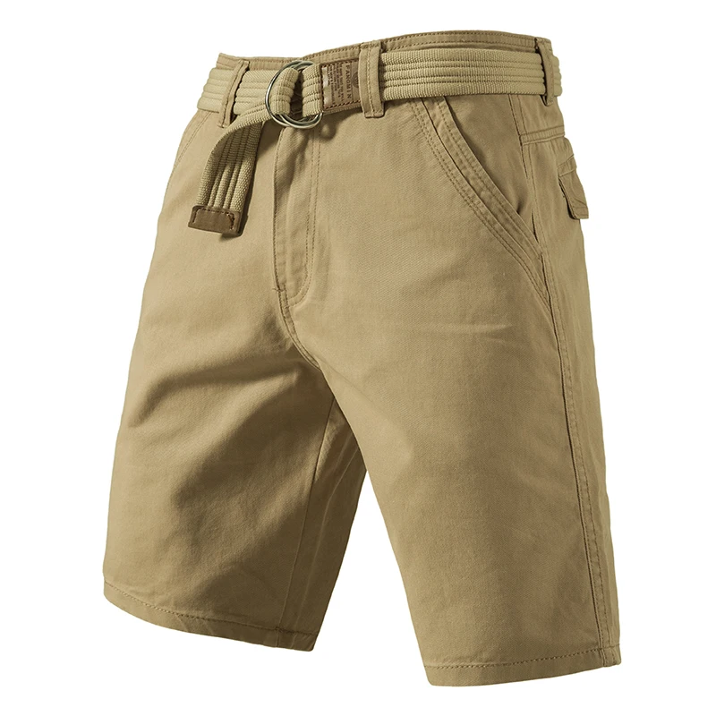 Summer Cargo Shorts Men Cool Camouflage Cotton Casual Mens Short Pants Brand Clothing Comfortable Camo Men Cargo Shorts No Belt