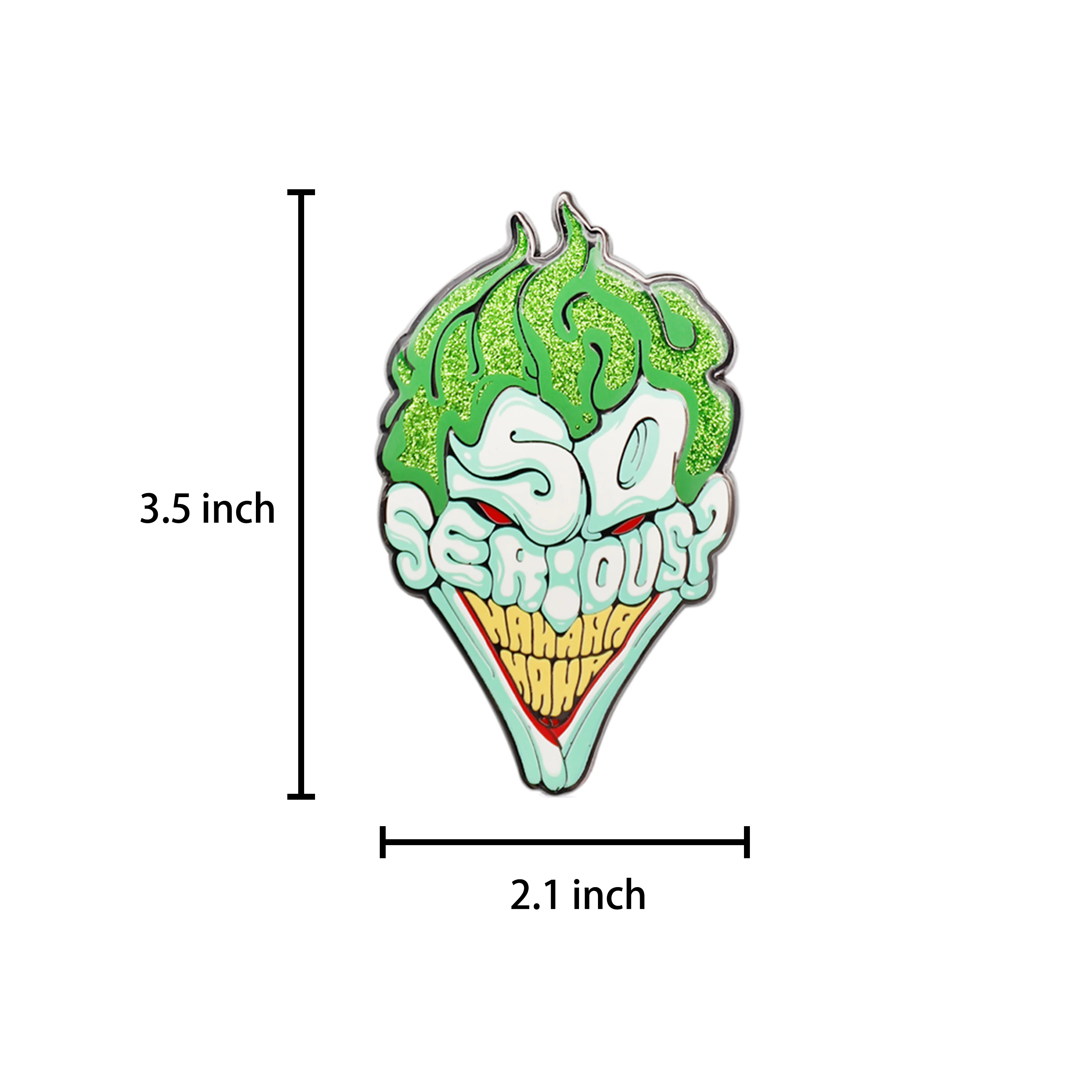 Reflective The Joker So Serious HaHa Stickers Car Accessories Funny Vinyl Decals for Cars Trucks Automobile decoration gadgets