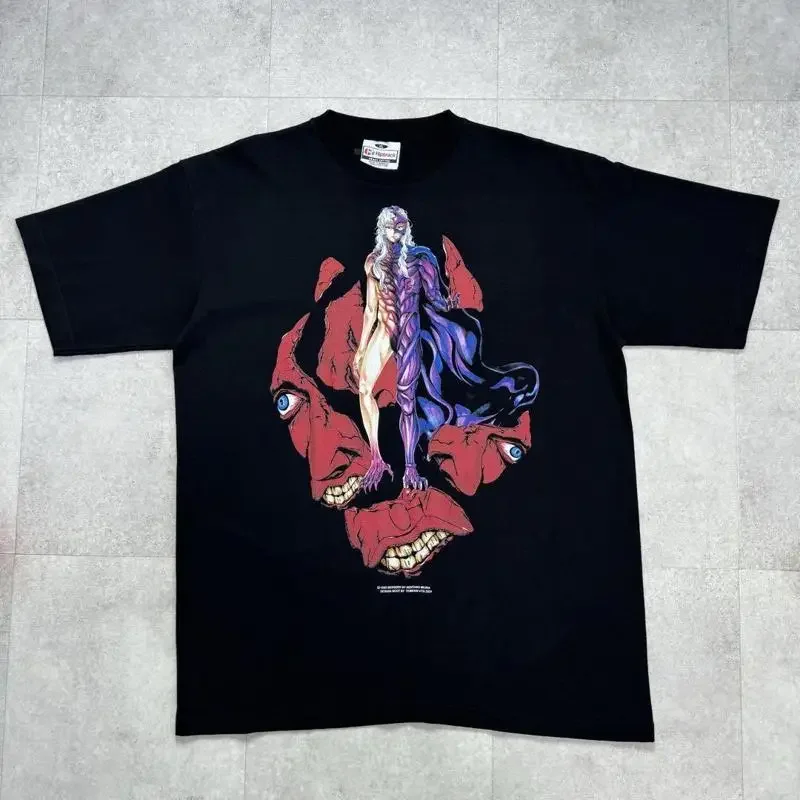 Berserk Griffith Beherit T-shirt Black Heavy Cotton Double-sided Print PA7114