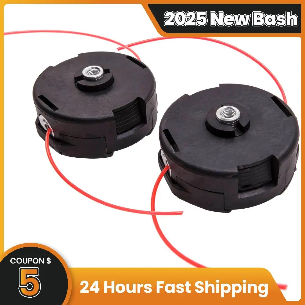 

2Pcs String Trimmer Head for Echo Speed-Feed 400 SRM-225 SRM-230 SRM-210