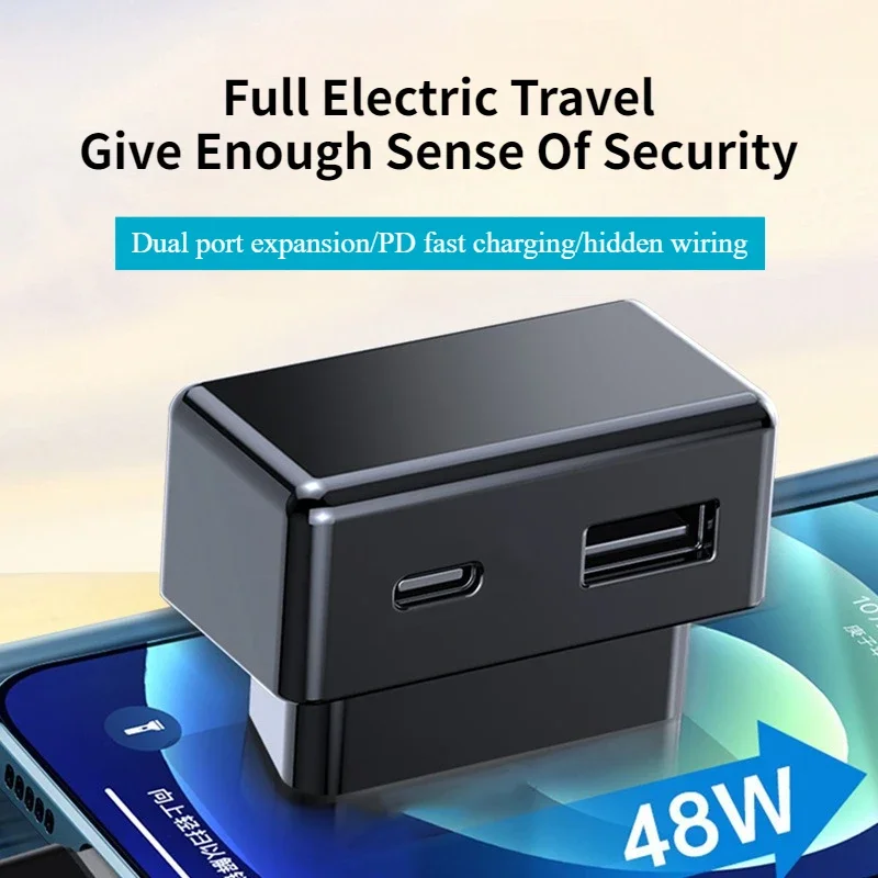 

OBD Charger for Tesla Model 3/Y/S/X OBD Socket Car OBD Fast Charger Hidden Car Charging Dock Docking Station Accessories for SUV