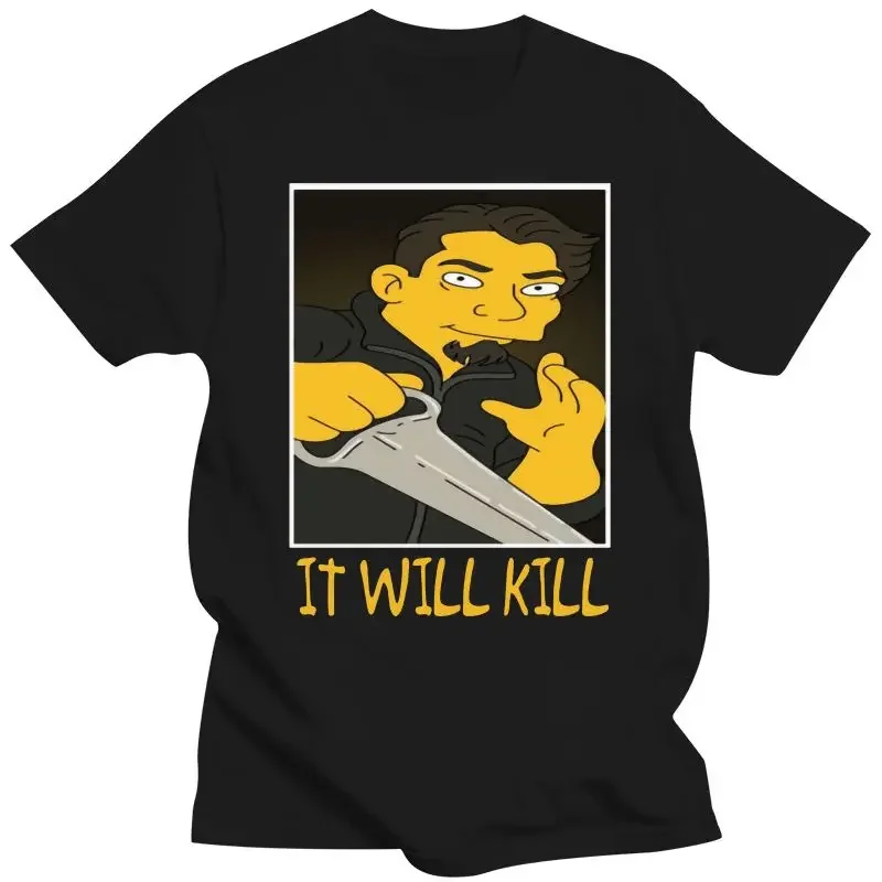 It Will Kill TV Reality Series T-Shirt New Forged in Fire Doug Marcaida  harajuku  oversized t shirt