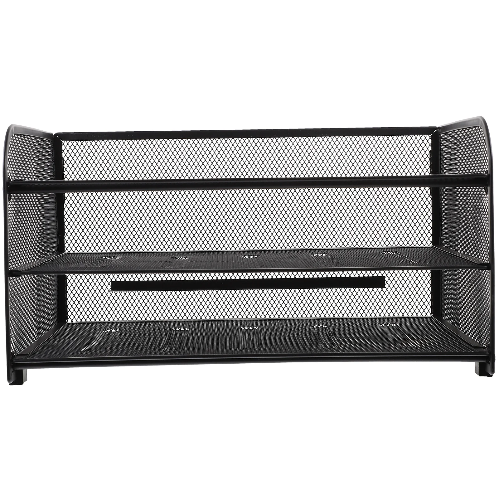 3-Tier Stackable Paper Tray Desk Organizer Desktop Document Holder File Organizer for Office Home Classroom Tray for Desk