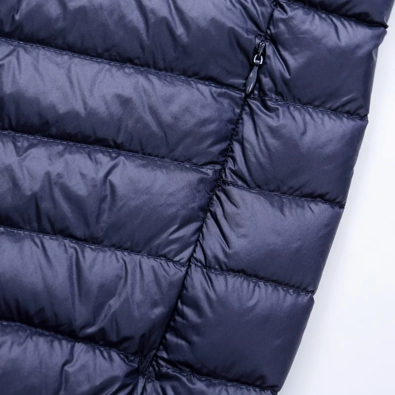 Doudoune en Duvet de Canard Blanc Ultra observateur pour Homme, Manteau Fin Décontracté avec Capuche, Nouvelle Collection Hiver Automne 2023