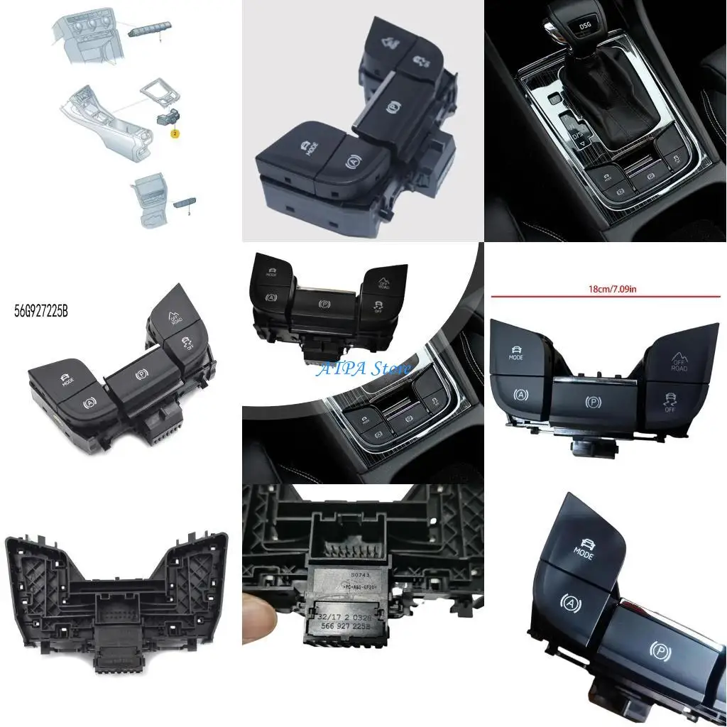 

U13C Replacement Parking Assist Switches Button 56G927225B 566927225B For Kodiaq