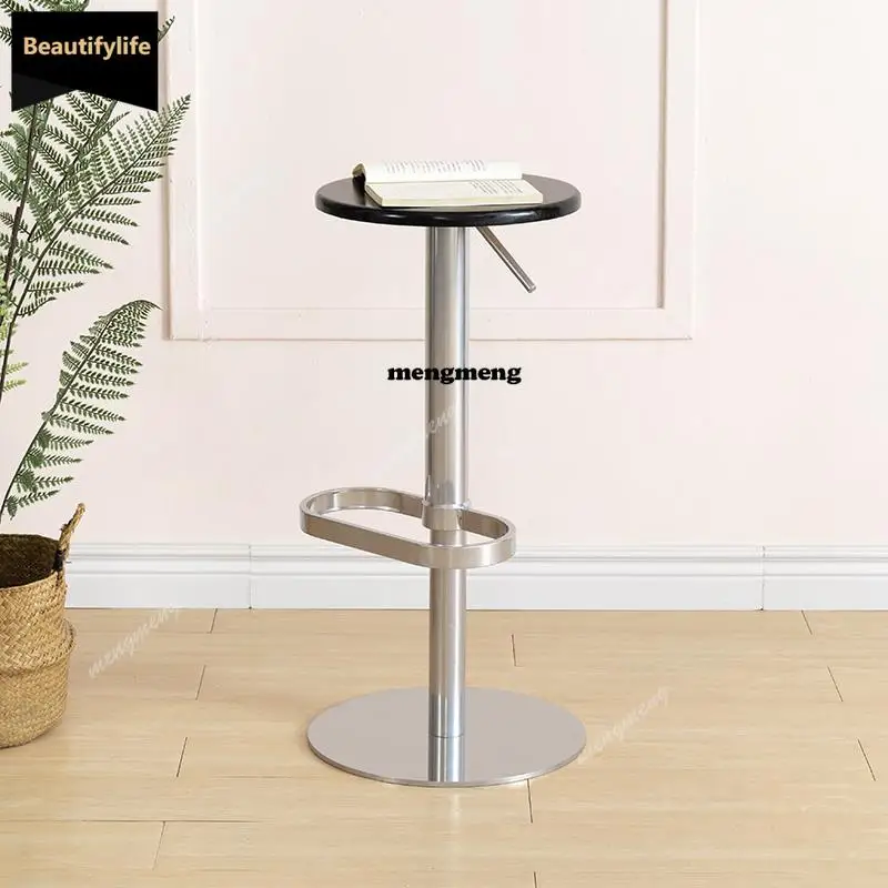 

Minimalist Adjustable Bar Stools Backless Metal Italian Unique Bar Stools Modern Designer Sturdy Mama Sandalyesi Home Furniture