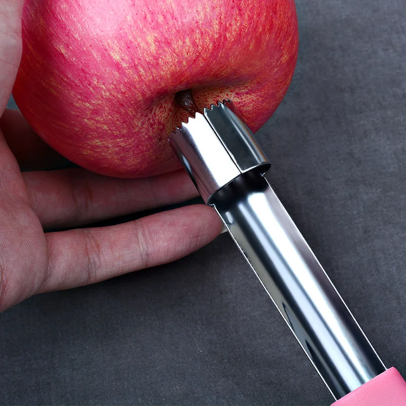 Apple Core Remover Stainless Steel Pear Fruit Vegetable Tools Core Seed Remover Cutter Seeder Slicer Knife Kitchen Gadgets Tool