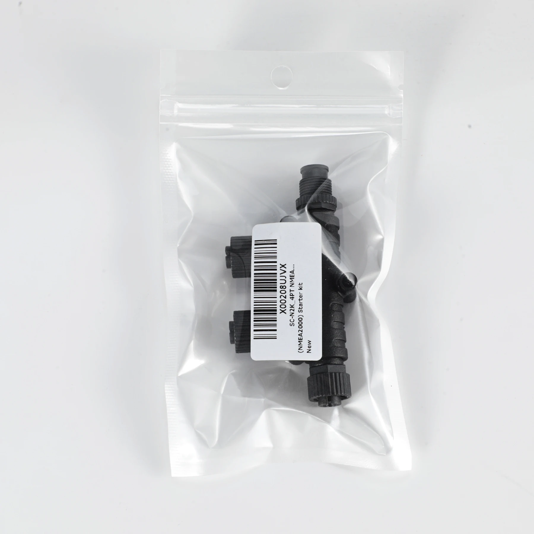 Разъем NMEA 2000 T, 4-портовый, 5-контактный, резьба M12, IP67, водонепроницаемый Т-образный разъем NMEA 2000 (N2k) (Tee) для Garmin Lowrance Simrad B&G